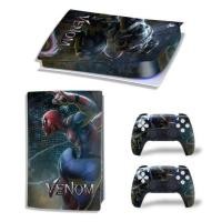 ราคา Marvel Venom Vinyl Skin Sticker For PlayStation 5 Digital PS5 PlayStation5 Game Console Game Handle Full Cover Protective Film (20486521395)