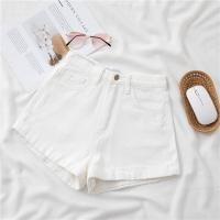 ราคา HOT14 ส่งไวจากไทย SELLDA S 5XL ผู้หญิงเกาหลีกางเกงยีนส์ขาสั้น เอวสูงเรียบๆกางเกงขาสั้น (20917332402)