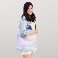 ราคา Vibes brandd กระเป๋าผ้า รุ่น Cotton Candy Sky (1705064629)