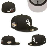 ราคา ยอดนิยมใหม่คุณภาพสูงขายหมวกเบสบอล Chicago White Sox Chicago White Sox คู่รักปักแบนหมวกกีฬาหมวกปิดเต็ม (18800740216)