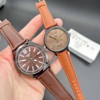 ราคา Watchtime นาฬิกาข้อมือแฟชั่นผู้หญิง หน้าปัดโรมันแท้ขอบบาง มีสองขนาด 38 32 มม สายหนังวินเทจ พร้อมกล่องคาสิโอ้สีน้ำเงิน (15205046231)