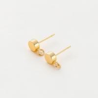 ราคา St kunkka 10ชิ้นชุบ6มม 18K สี คงความหนาของทองคำแท้ด้วยเครื่องประดับที่ทำจากตุ้มหูที่ไม่ได้ต่างหูจิ๋ว (19094424653)