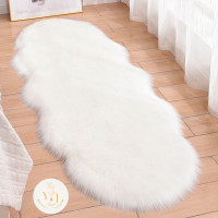 ราคา สินค้าพร้อมส่ง พรมขนแกะเทียม พรมขนยาว พรมขนมิ้งค์ พรมขนนุ่ม พรมปูเก้าอี้ พรมปูโซฟา ขนาด 60 90 cm (17628057704)