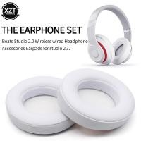 ราคา Replacement Ear Pads Leather Ears Cup Cushion for Beats Studio 2 0 Solo 2 3 Wireless wired Headphone Accessories Earpads for studio 2 3 แผ่นรองหูฟังสำรองสำหรับหูฟังไร้สาย Beats Solo 2 3 (17228234756)