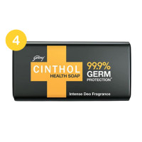 ราคา แพ็ค 4 ก้อน สบู่ซินทอล Godrej CINTHOL สูตรดั้งเดิมขนาด 100 กรัม Lime Health Deo Sport Soap 4Pack (20198900863)