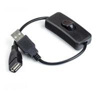 ราคา 28ซม สาย USB พร้อมสวิตช์เปิด ปิดสายเคเบิลสลับสำหรับโคมไฟ USB พัดลม USB Power Supply line ขายร้อนทนทานอะแดปเตอร์ (15066443702)