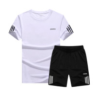 ราคา SET 2ชิ้น เสื้อแขนสั้น กางเกงขาสั้นออกกำลังกาย (3903092882)