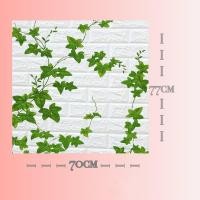 ราคา วอลเปเปอร์ผนัง วอลเปเปอร์ วอลเปเปอร์ติดผนัง 77x70cm มีกาวในตัว ลายอิฐ กันกระแทก มีกาวในตัว 3d wallpaper DIY กันน้ำเช็ดคราบง่าย (12601602762)