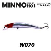 ราคา เหยื่อปลอม MINNO 110 SINKING WEEBASS LURE เหยื่อปลั๊ก (20808474506)