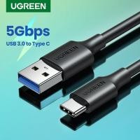 ราคา UGREEN USB Type C สายสำหรับซัมซุง Galaxy S9 S20 Note20 A30Note 8 9 USB 3 0 Type C USB C 2 4A สายสายเคเบิลข้อมูลสายชาร์จข้อมูล Huawei P30 Pro เร็วสำหรับ (20604524885)
