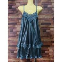 ราคา ชุดนอนผ้าแพรสายเดี่ยว เนื้อผ้าบางเบาใส่สบาย (16629583946)