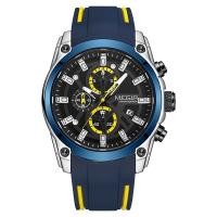 ราคา FLANDR Megirใหม่นาฬิกาข้อมือควอตซ์ป้องกันน้ําสไตล์หรูหราแฟชั่นสําหรับผู้ชาย watches watch wristwatches (20561114235)