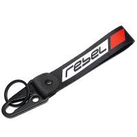 ราคา พวงกุญแจรถจักรยานยนต์แบบปักสำหรับ HONDA Rebel 500 300 CMX 500 300 Africa Twin CRF 1100 1000L HORNET CB600F VFR (13169237001)