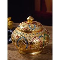 ราคา หม้อปิดทองเดินเส้นติดกระจก หม้อเล็ก กล่องใส่ของ กล่อง โบราณ หม้อ โบราณ ของวินเทจ Casket เปิดฝาได้ หม้อเก็บของ ขนาด8นิ้ว จัดส่งฟรี (19668610683)