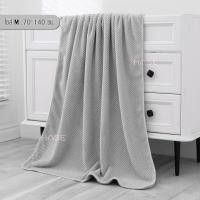 ราคา HΛSE ผ้าเช็ดตัว ผ้าขนหนูอาบน้ำ สีพื้น ผ้าเช็ดตัวนาโน ผ้าขนหนูนาโน ผ้าขนหนู 400กรัม ขนไม่หลุด ขนาดใหญ่พิเศษ 90x170 ซม (18297550537)