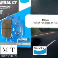 ราคา ผ้าดิสเบรค Bendix MD42 สำหรับรถจักรยานยนต์ FORZA R ADV150 (14663710641)