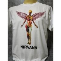 ราคา เสื้อวงนำเข้า Nirvana In Utero Angel Kurt Cobain Dave Grohl Foo Fighters Grunge Alternative Rock Style Vintage T Shirt รุ่น ไซส์ (16996210000)
