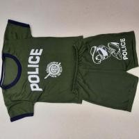 ราคา ชุดเด็ก ไซส์ S คอกลม เสื้อกล้าม police ตำรวจ ผ้า cotton ชุดตำรวจ ชุดเด็กผู้ชาย ชุดเด็กผู้หญิง (10049508280)