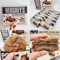 ราคา Imported From South Korea Hersheys Hersheys Chocolate Mochi Pudding Sandwich Glutinous Rice Cake Soft Cookies (11594528277)