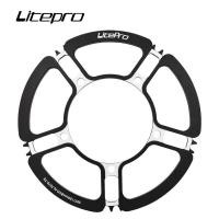 ราคา Litepro MTB จานหน้าจักรยานพับได้52T 53 54T จานหน้า56T 58T จานโลหะอัลลอยจานหน้าสำหรับจักรยาน BMX 130 (13981160780)