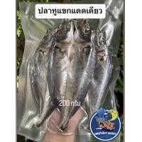 ราคา ปลาทูแขกผ่าแดดเดียว น้ำหนัก 200 กรัม (21101777922)
