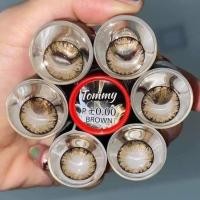 ราคา คอนแทคเลนส์ เกล็ดหิมะ รุ่น Tommy สีตาล brown มีค่าสายตา 0 00 10 00 (15581037657)