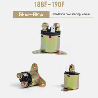 ราคา STARTER MOTOR SOLENOID สำหรับเครื่องกำเนิดไฟฟ้าเบนซิน GX160 GX200 6 5HP เช่น EC2500 3200และ GX390 GX420 188F 190F 5KW 8KW EC6500 RELAY CONTACTOR 2KW 3KW เครื่องกำเนิดไฟฟ้า (15086011368)