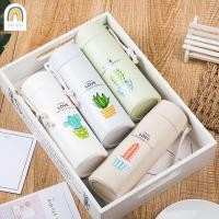 ราคา กระบอกน้ำ กระติกน้ำ LOVE ลายกระบองเพชร ขนาด 400 ml สีขาว (20568738512)