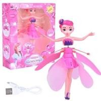 ราคา Enjoydays Flying Fairy Dolls Induction Infrared Aircraft Toy Kids Flight Toys Remote Control Toys (19615036512)