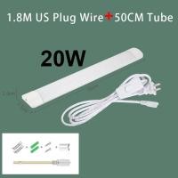 ราคา ชุดไฟ LED เต็มชุด T8 T5หลอดไฟ LED ติดผนัง220V 110V 30ซม 50ซม ไฟ LED สำหรับห้องครัวห้องนอน (11803396704)