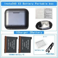 ราคา แบตเตอรี่20230525 1800มิลลิแอมป์ต่อชั่วโมงสำหรับแบตเตอรี่ชาร์จแบบพกพา X3 Insta360ก้อนสำหรับแบตเตอรี่ Insta360หนึ่งก้อน X3 360อุปกรณ์เสริมสำหรับแอคชั่นพาโนรามา (19193516530)
