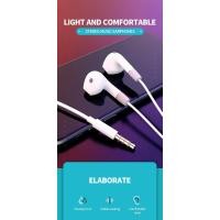 ราคา Hoco ใช้ได้กับทุกรุ่น Headphones Wired Half in Ear Wired Earbuds Bass Stereo Built in Call Control Button Earphones (6031070636)