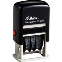 ราคา ตรายางวันที่ หมึกในตัว Shiny Self Inking Dater Stamp S300 ขนาดอักษร สูง 3 มม (18156650623)