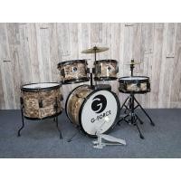 ราคา กลองชุดเล็ก G FORCE รุ่น PD 2 ไม้ 7 ชั้น กลองชุด 5 ใบ เลือกสีได้ ขอบเหล็กเคลือบสีดำกันสนิม ฟรี เก้าอี้กลอง ไม้กลอง ประแจ ส่งทั่วประเทศ (13128740595)