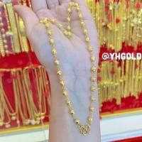 ราคา สร้อยคอทอง1บาท YHGOLD ลายตัน ทองคำแท้96 6 ขายได้จำนำได้ค่ะ (17338098782)