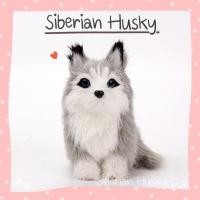 ราคา โมเดลไซบีเรียน ฮัสกี้ Siberian Husky Model ขนกระต่าย (3991850470)