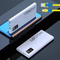 ราคา ประกัน1ปี พาวเวอร์แบงค์ 50000mah แบตสำรอง พกพา ของแท้ 100 ชาร์จเร็ว 120W ใช้ได้กับทุกรุ่นทุกยี QC3 0 PD35W เพาเวอร์แบงค์ Powerbank wireless Quick Charge Type C iPhone (21015907004)