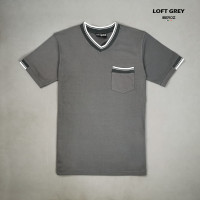 ราคา IBEROZ เสื้อยืด เสื้อคอวี มีกระเป๋า สไตล์มินิมอล สีพื้น รุ่นS VSTRPOCKET (17438899073)