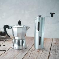 ราคา mokapot 3cup 150 ml ที่บดกาแแฟมือหมุน สแตนเลส หม้อต้มกาแฟสด อลูมิเนียมอัลลอยมีน้ำหนักเบา แข็งแรง ทนทาน เครื่องชงกาแฟ (11300282178)