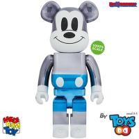 ราคา BEARBRICK fragmentdesign MICKEY MOUSE BLUE Ver 1000 (20502980548)