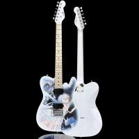 ราคา เทเลแคสเตอร์ Rock การ์ตูนเด็กผู้หญิงสีดำ กีตาร์ไฟฟ้าสีขาวชุดสองมิติเมเปิ้ล เครื่องดีดไม้ชิงชัน HH Pickips ระดับมืออาชีพ (20471324438)