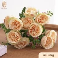 ราคา ช่อดอกโบตั๋นประดิษฐ์ 10 ดอก 6 สี ช่อดอกไม้ปลอม ช่อดอกไม้ประดิษฐ์ ช่อกุหลาบปลอม สำหรับใส่แจกัน ตกแต่งบ้าน ตกแต่งห้อง (20821708273)
