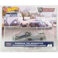 ราคา F18 โมเดลรถฮอตวิลขนาดเล็ก Hot wheels PORSCHE 356 SPEEDSTER VOLKSWAGEN TRANSPOTER T1 PICK UP ใหม่ พร้อมส่ง (21202833705)