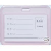 ราคา กรอบใส่บัตร แนวตั้ง นอน 5สี พลาสติกใส 609N T ที่ใส่บัตร ป้ายชื่อ ซองใส่บัตร บัตรพนักงาน ซองบัตร กรอบบัตร ป้ายห้อยบัตร (6408678303)