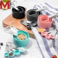 ราคา M KITCHEN ถ้วยตวงช้อนตวง สแตนเลส ชุดช้อนตวง ชุดถ้วยตวง ช้อนตวงส่วนผสม ช้อนตวงทำขนม อุปกรณ์ทำขนม อุปกรณ์ตวงวัดปริมาตร (11173634334)
