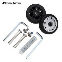 ราคา OKDEALS อะไหล่กระเป๋าเดินทางที่เปลี่ยน DIY ทนทานล้อสำหรับเปลี่ยนชุดซ่อมแซมล้อกระเป๋าถือเดินทางล้อ2ชิ้น (20805331604)