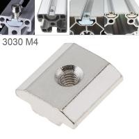 ราคา Nut 1PC M4สำหรับ30 Series Slot T Nut Sliding T Nut Hammer Drop In Nut Fasten Connector 3030ฮาร์ดแวร์เฟอร์นิเจอร์อลูมิเนียม (16518980186)