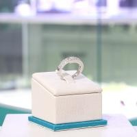 ราคา LENYA ETERNAL แหวนประดับด้วย SWAROVSKI ZIRCONIA ดีไซน์เพชรแบบแถวคาบเกี่ยวกันดูสวยแบบคลาสสิคสุดๆ ตัวเรือนเงินแท้ชุบทองคำขาว (1368764252)