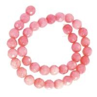 ราคา ลูกปัดหินแท้เม็ดกลมเจี่ยเหลี่ยม หินหยก Jade 10 mm LZ 0280 สีชมพู บริการเก็บเงินปลายทาง (16005445251)