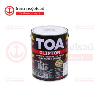 ราคา สีน้ำมัน TOA GLIPTON เคลือบเงา สีทาเหล็ก สีทาไม้ กลิปตั้น G800 สีดำเงา มี 2ขนาด 0 946ลิตร 3 785ลิตร TTR Store (12024786864)